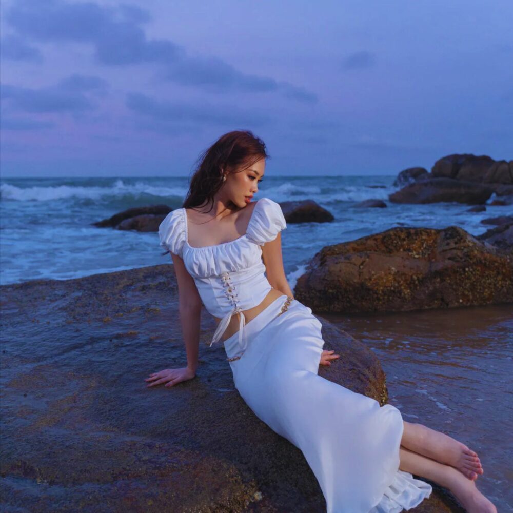 Moonlit Siren Maxi Skirt